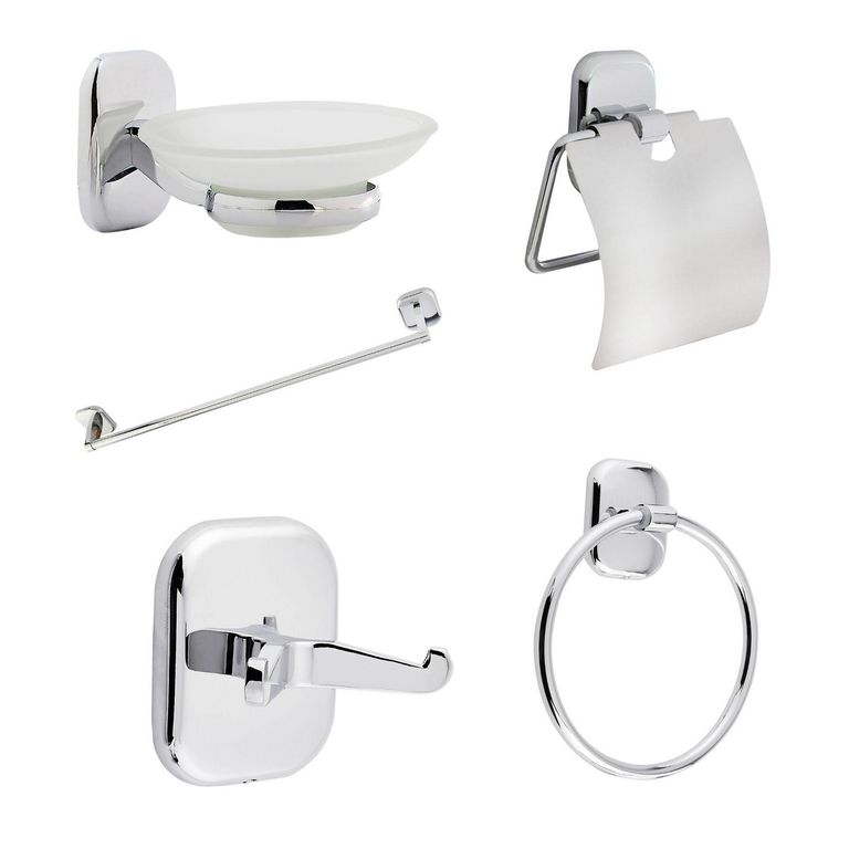Set de Accesorios para Baño 5 Piezas Napoli
