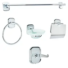SODIMAC - Set de Accesorios para Baño 5 Piezas Napoli