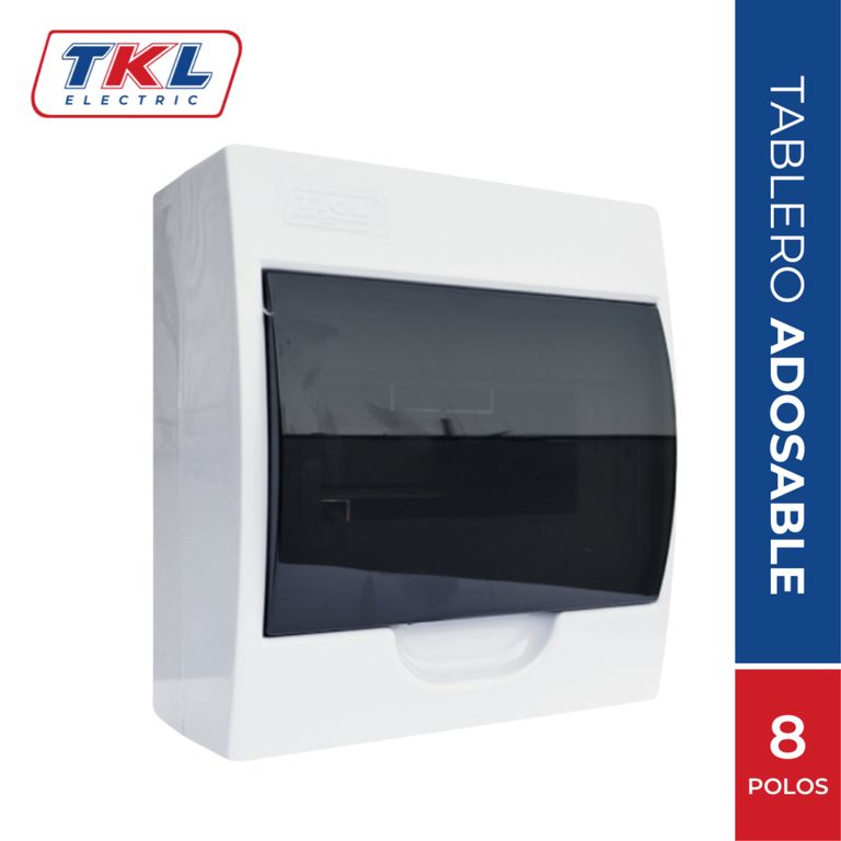 Tablero Adosable Plástico 8 Polos
