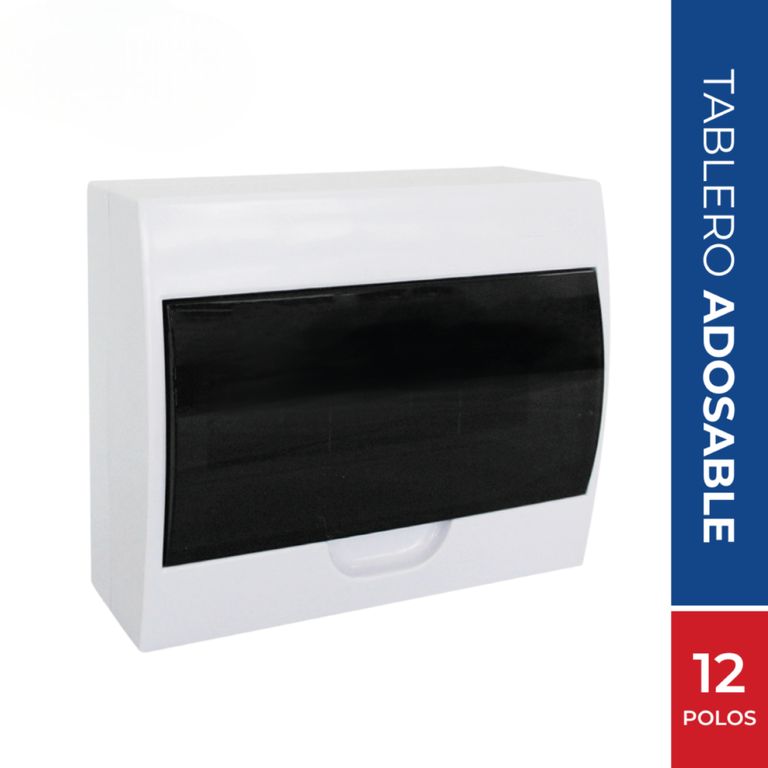 Tablero eléctrico Adosable 12 Polos.