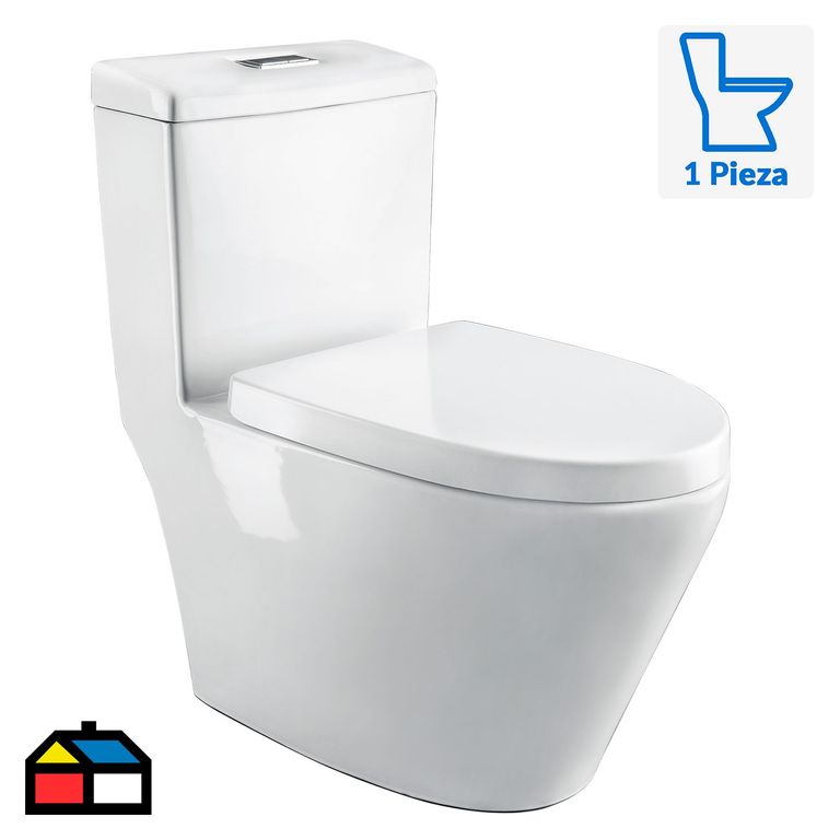 WC Inodoro Vainsa One Piece Modern Blanco