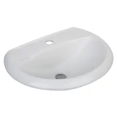 TREBOL - Lavamanos Sobre Pedestal Eco Blanco