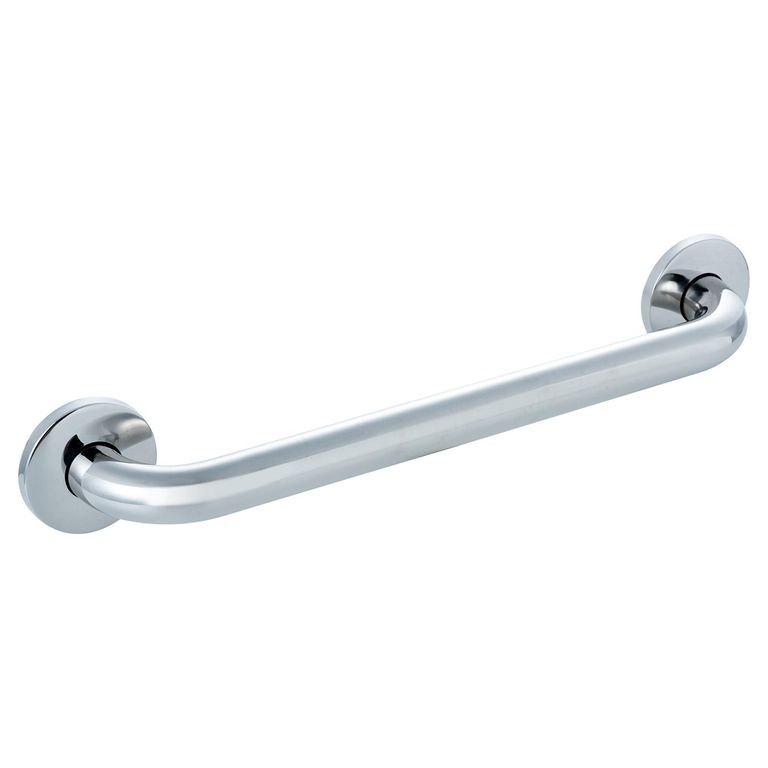 Barra de seguridad cromada 40cm