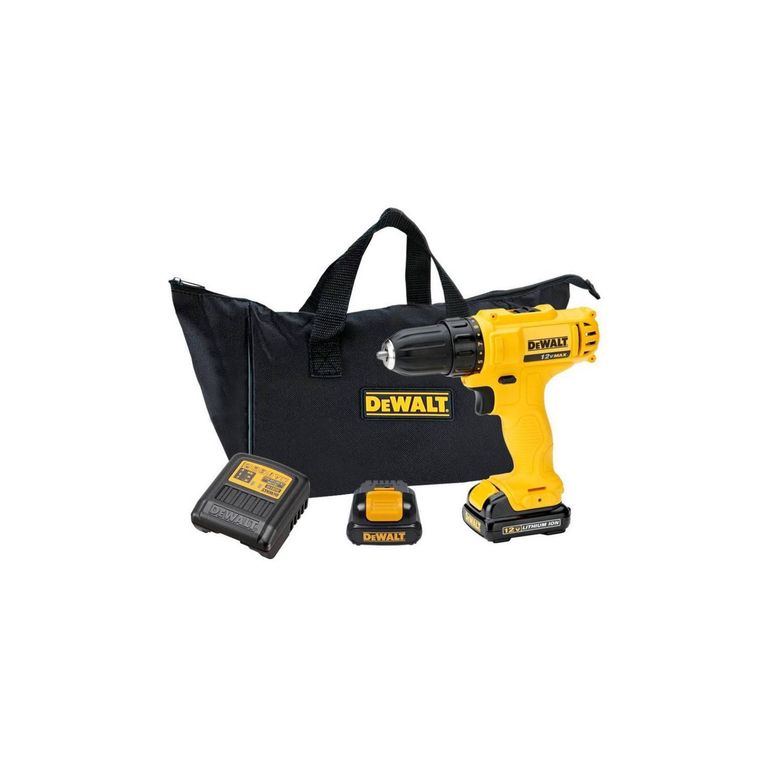 Taladro Atornillador Eléctrico 3/8" 12V DCD700C2 Dewalt