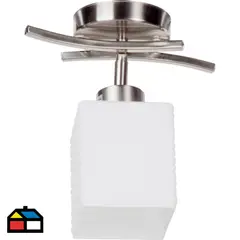 CASA BONITA - Lámpara de Techo Asturias 1L E27 Blanco