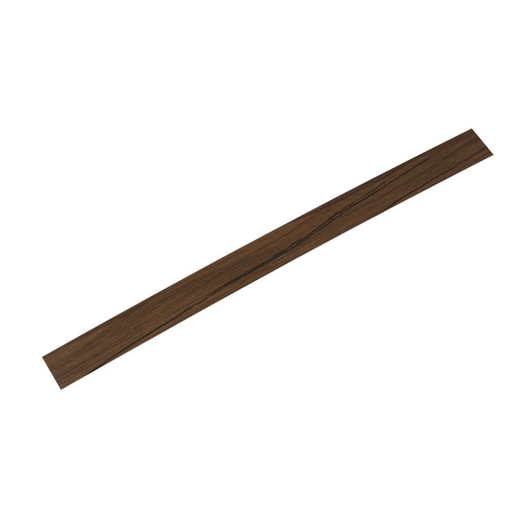 Tapacanto PVC Nogal Terrac 22X3mm por Metro Lineal