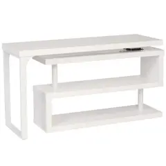 JUST HOME COLLECTION - Escritorio Blanco Melamina Barcelona