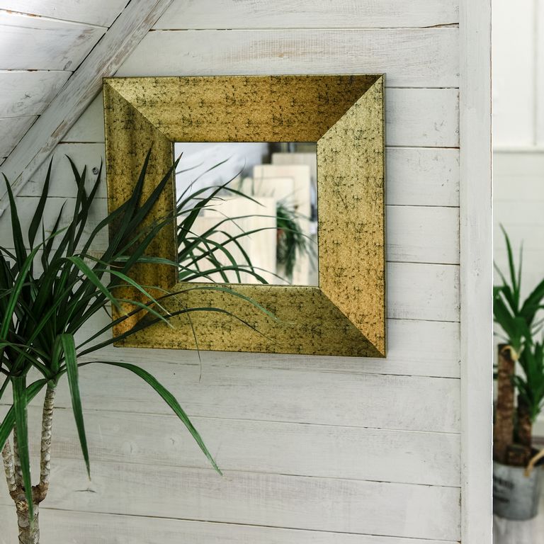 Espejo Decorativo Cuadrado 40x40cm