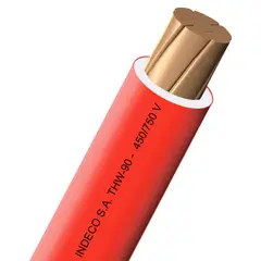 GENERAL - Cable THW-90 450/750V 2.5mm2 Rojo 100 Metros