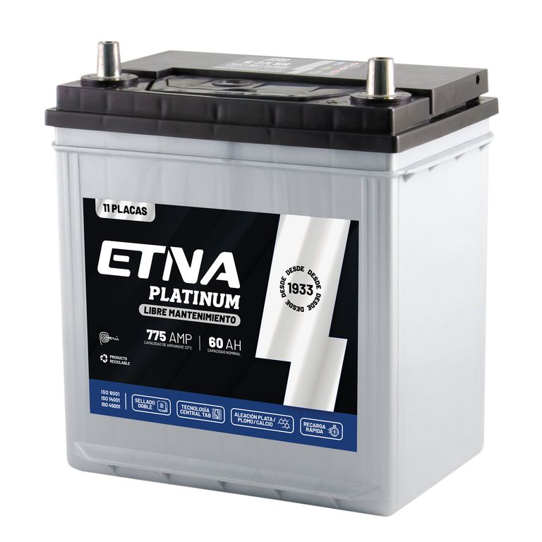 Batería para Auto 11 Placas 60Ah HL-11 PL Etna