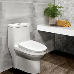 VAINSA - WC Inodoro One Piece Stella Blanco