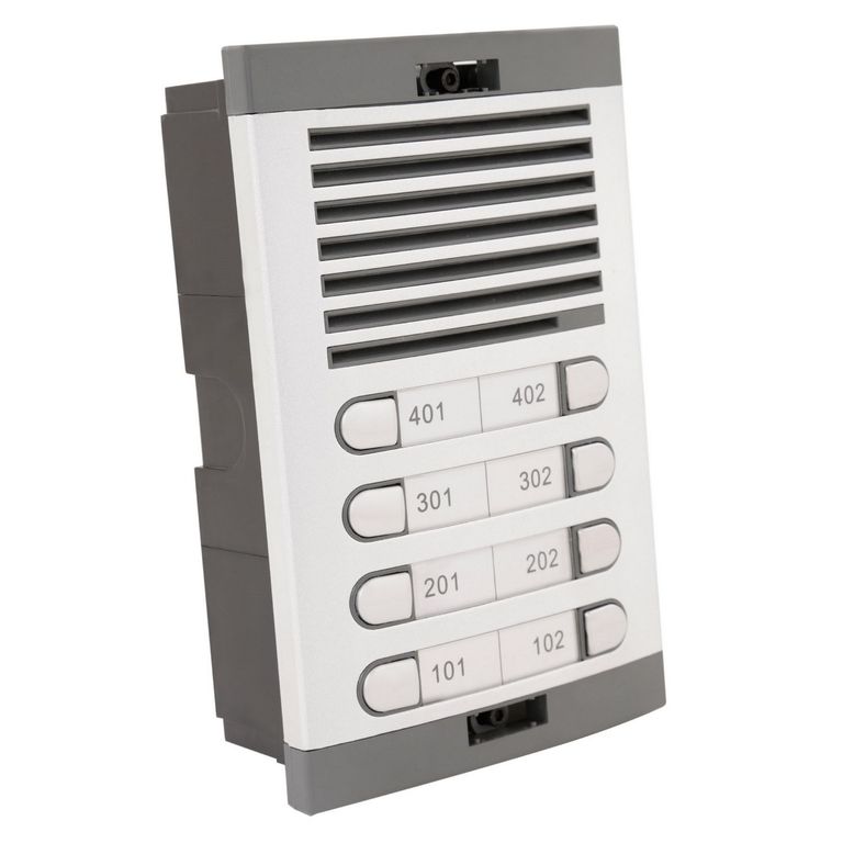 Intercomunicador de 8 botones