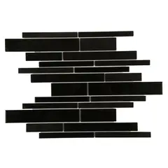 HOLZTEK - Malla decorativa Negro y gris 30x30cm
