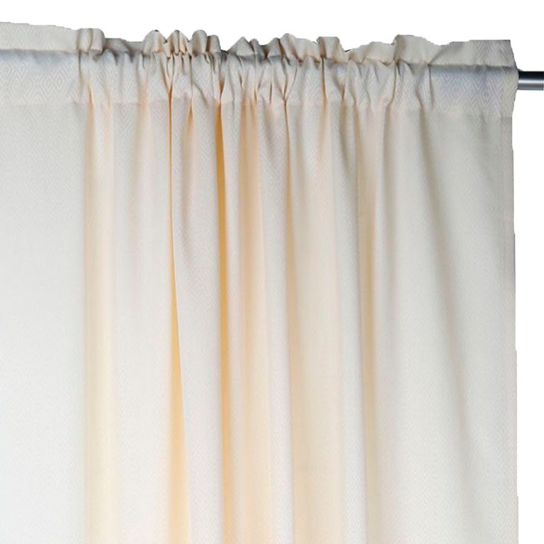 Cortina de Tela 140x225cm Crema