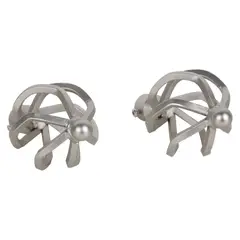 JUST HOME COLLECTION - Terminal Alambre Plata 19mm