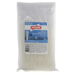 FIXSER - Cintillo Blanco Por 200 Unidades De 100mm x 2.5mm