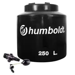 HUMBOLDT - Tanque de agua Negro 250 L + Accesorios