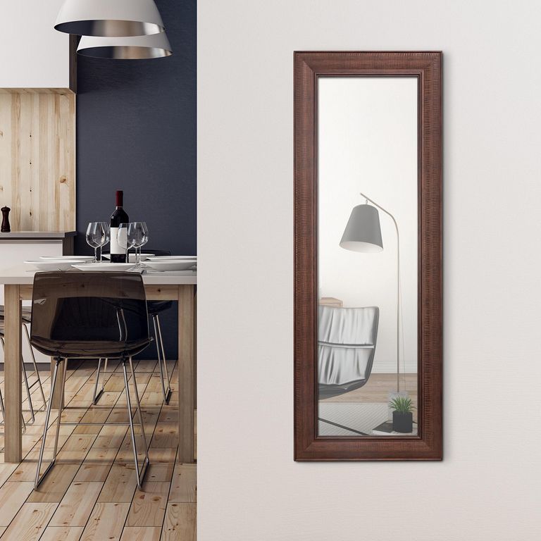 Espejo Decorativo Rectangular Café 160x60cm