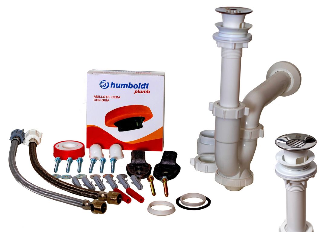 Kit de Accesorios 1/2 Baño Estándar