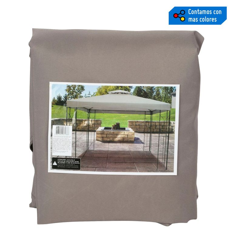Repuesto de Tela para Pérgola Taupe 3x3m