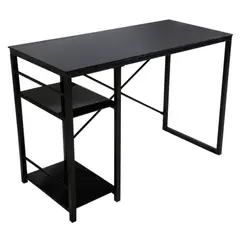 JUST HOME COLLECTION - Escritorio Negro de Vidrio Asenti