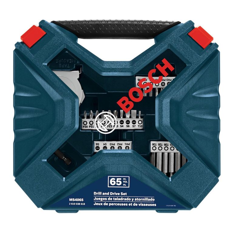 Set De Puntas y Brocas Bosch X-Line 65 unidades