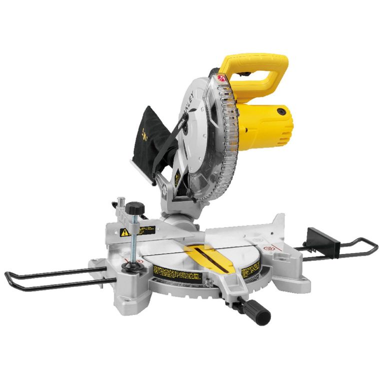 Sierra Ingleteadora Electrica Stanley 10" 1650W SM16 + Disco
