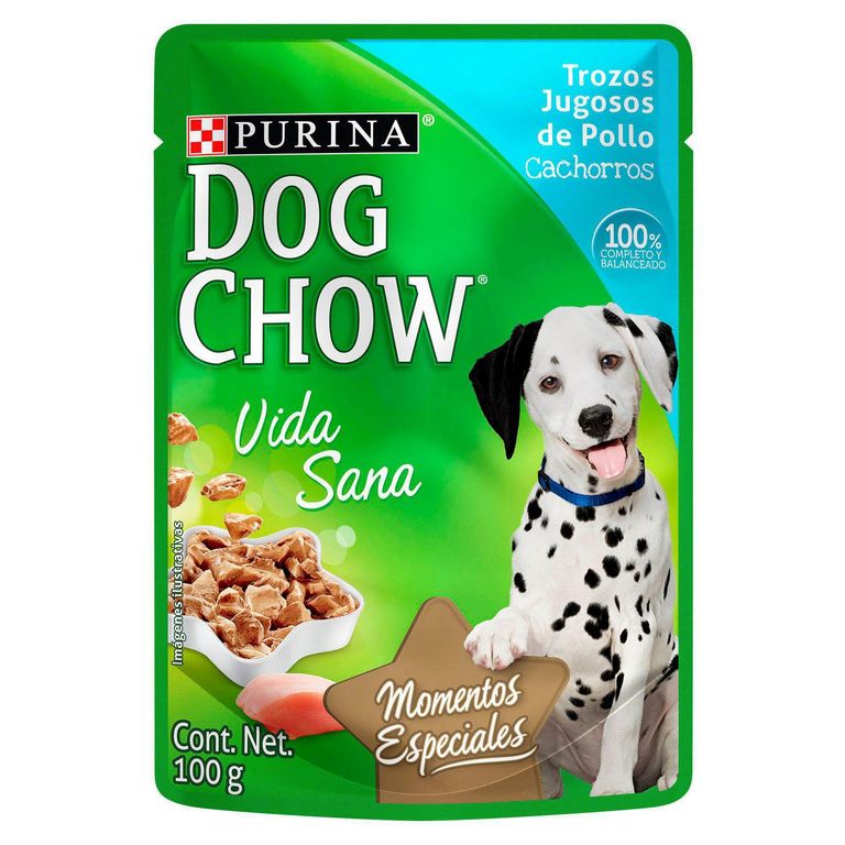 Dog Chow Alimento Húmedo para Perro Cachorro Sabor Pollo 100 gr