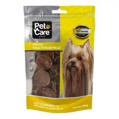 PET CARE - Adultos Snack para Perros Galletitas de Pollo 100gr
