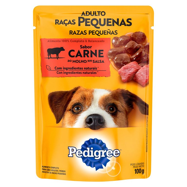 Pedigree Alimento Húmedo para Perro Adulto Sabor Carne 100 gr