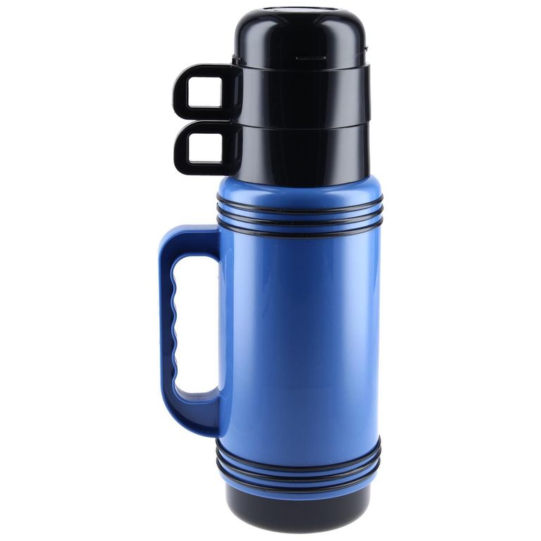 Termo plástico 1L Azul