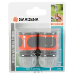 GARDENA - Jgo Conectores De Manguera A Caño 1/2" - 5/8" 2P