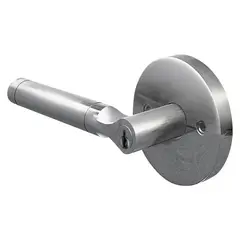 FORTE - Cerradura de Manija Dormitorio Redonda Acero Inoxidable