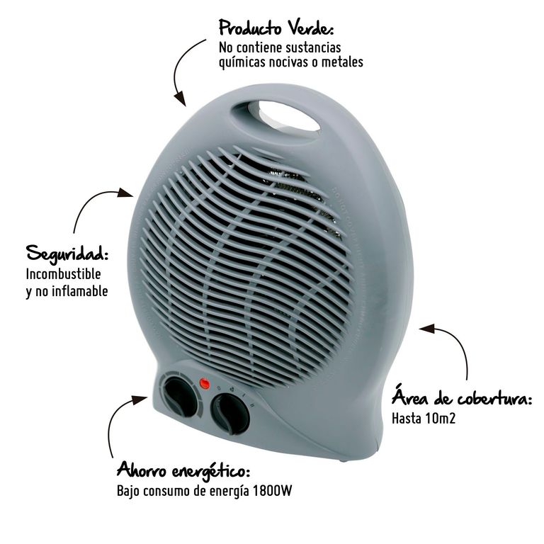 Termoventilador Recco 1800W FH04-10C