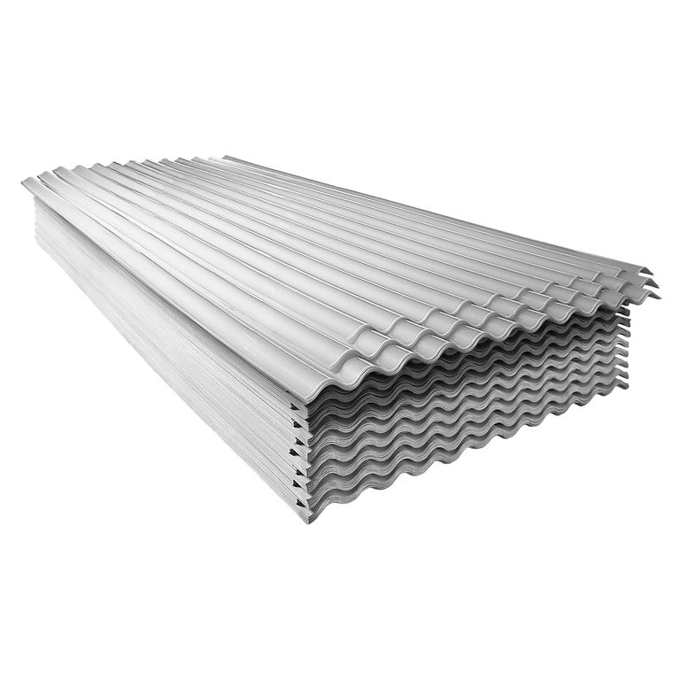 Techo de Polipropileno O100 1.1x3.00x0.9mm Ecotecho Blanco Traslúcido