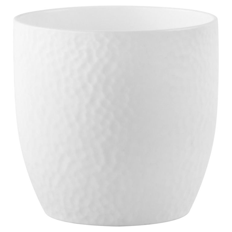 Maceta Boston Color Blanco 19x18x