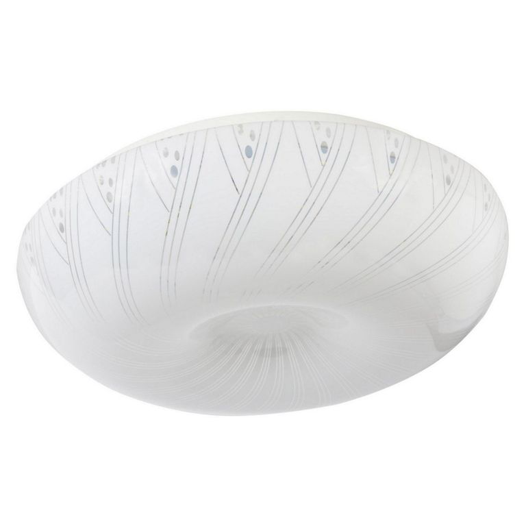 Plafon Led Curvas 16W 33cm Luz Blanca