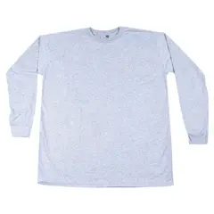 undefined - Polo de Trabajo Manga Larga Plomo Talla L