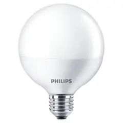 PHILIPS - Foco Led Bulbo Globo E27 13.5W Luz Blanca