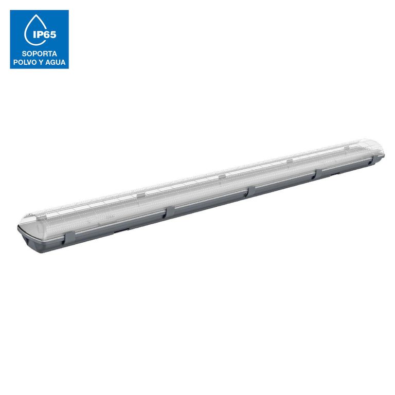 Hermético para 02 Tubos LED