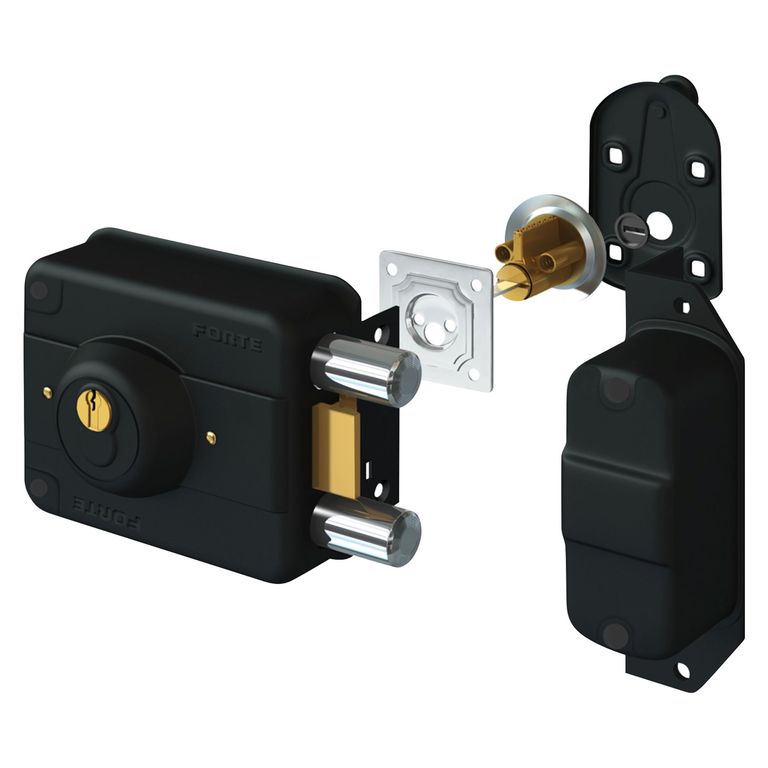 Cerradura de Sobreponer Blindada B-4000 Forte