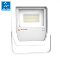 LEDVANCE - Reflector Led Blanco 10W Luz Fría