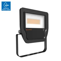 LEDVANCE - Reflector Led Negro 30W Luz Fría