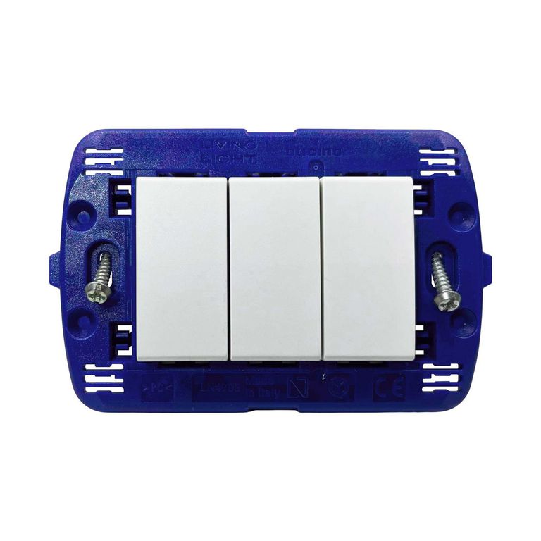 Tapa Ciega Living Light Blanco
