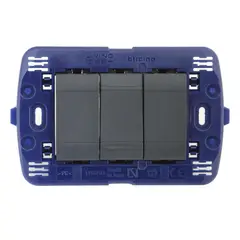 BTICINO - Pulsador Timbre Living Light Negro