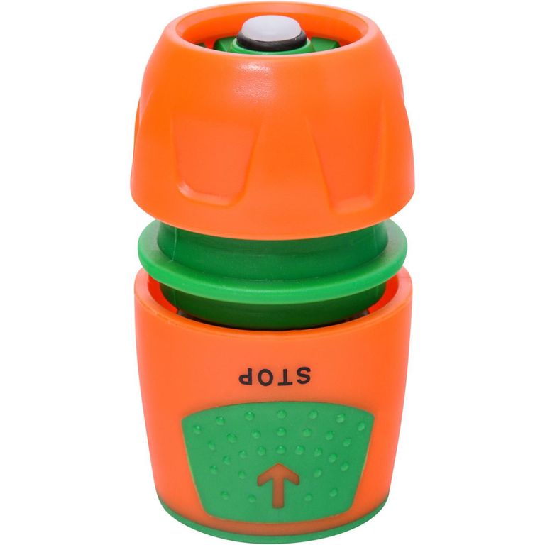 Conector Rápido Universal para Mangueras Plástico Naranja
