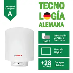 BOSCH - Terma Eléctrica Premium 50L + Kit de Instalación
