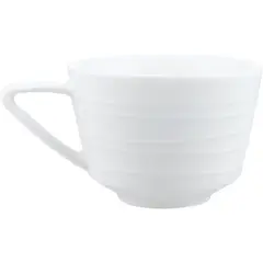 JUST HOME COLLECTION - Taza 70 ml Ring Porcelana Blanco
