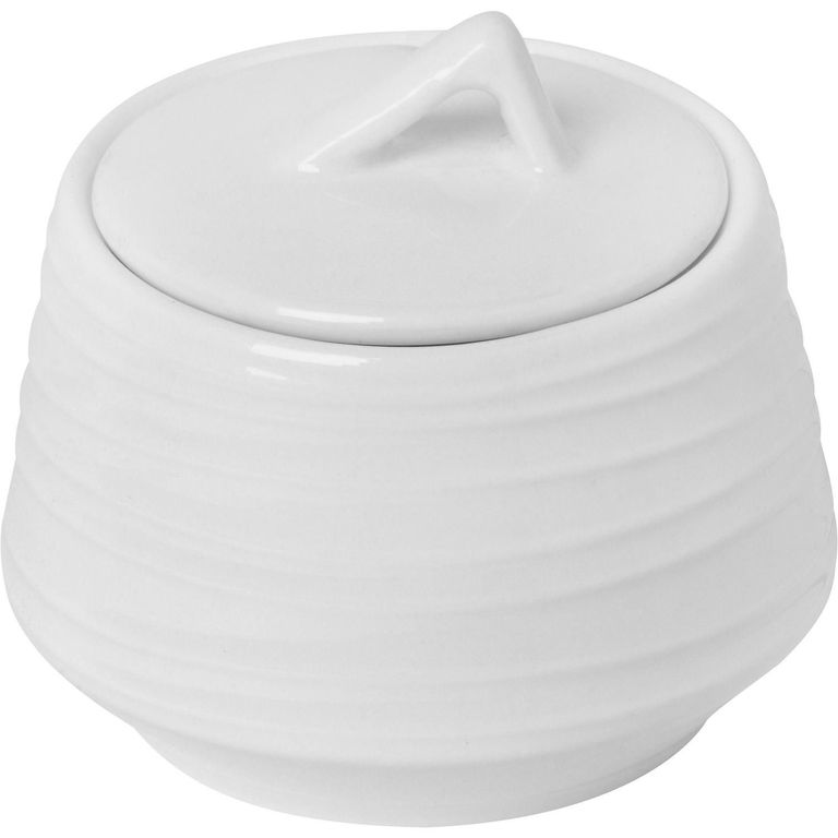 Azucarero Ring Blanco 10cm