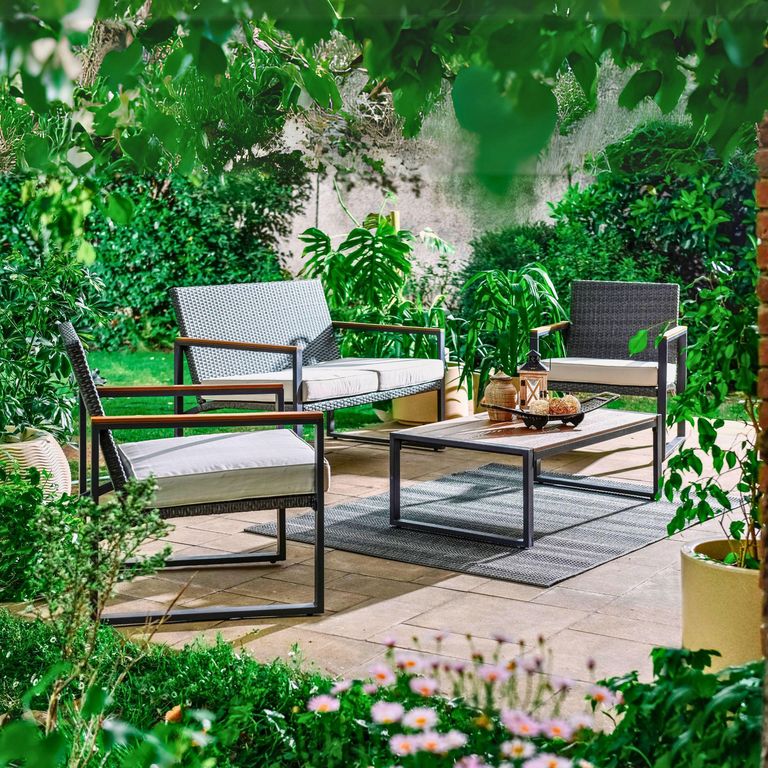 Juego de Living de Terraza 4 Personas Portugal